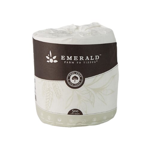 Tree-Free™ Compostable 2-Ply Individually Wrapped Toilet Tissue