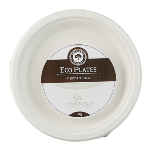 Emerald Compostable Plates