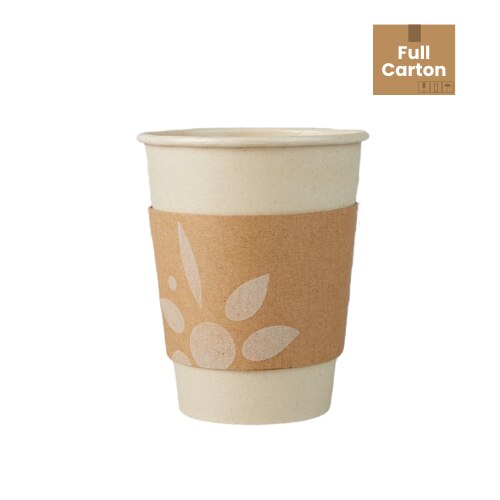 Emerald Ecovations Recycled & Biodegradable Kraft Sleeve forHot Coffee Cups