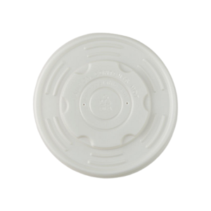 Emerald Ecovations Plastic Free Compostable Universal Dome Lids for Disposable Soup and Ice Cream Cups